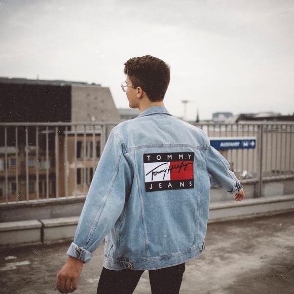 Tommy Jeans '90s White Denim Jacket (size S) - Picture 1 of 3